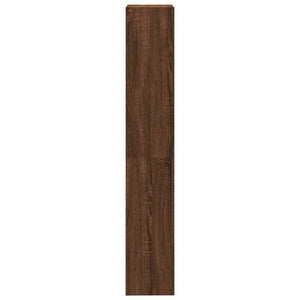 Βιβλιοθήκη με 4 Ράφια Καφέ Δρυς 40x24x143 εκ. Επεξεργ. Ξύλο - Pakobazaar