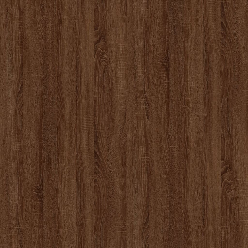 Βιβλιοθήκη με 4 Ράφια Καφέ Δρυς 40x24x143 εκ. Επεξεργ. Ξύλο - Pakobazaar