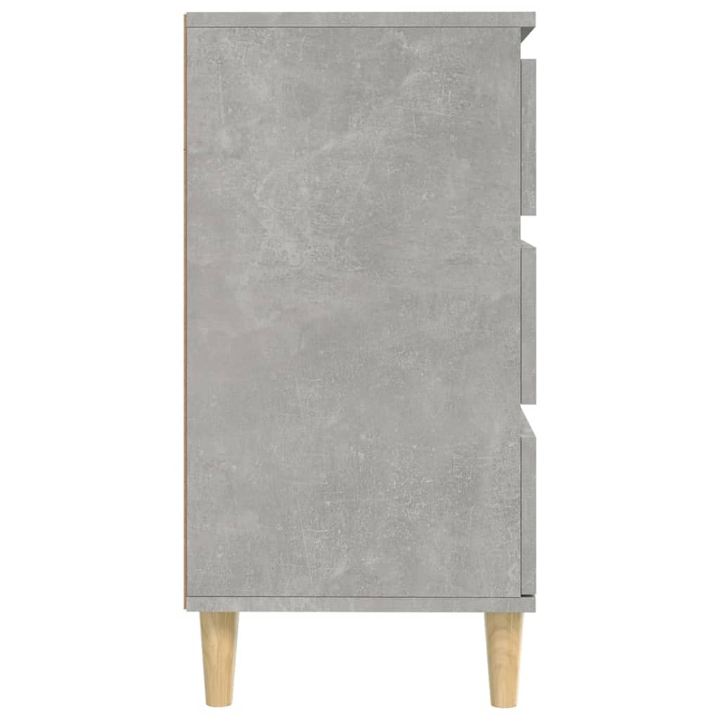 Ντουλάπι Γκρι Σκυροδέματος 60x35x70 εκ. Επεξεργασμένο Ξύλο - Pakobazaar