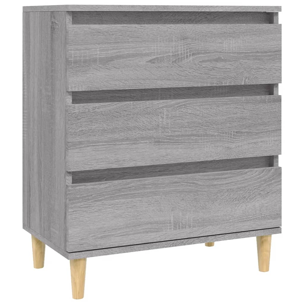 Ντουλάπι Γκρι Sonoma 60x35x70 εκ. από Επεξεργασμένο Ξύλο - Pakobazaar