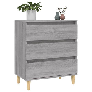 Ντουλάπι Γκρι Sonoma 60x35x70 εκ. από Επεξεργασμένο Ξύλο - Pakobazaar