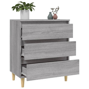 Ντουλάπι Γκρι Sonoma 60x35x70 εκ. από Επεξεργασμένο Ξύλο - Pakobazaar