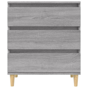 Ντουλάπι Γκρι Sonoma 60x35x70 εκ. από Επεξεργασμένο Ξύλο - Pakobazaar