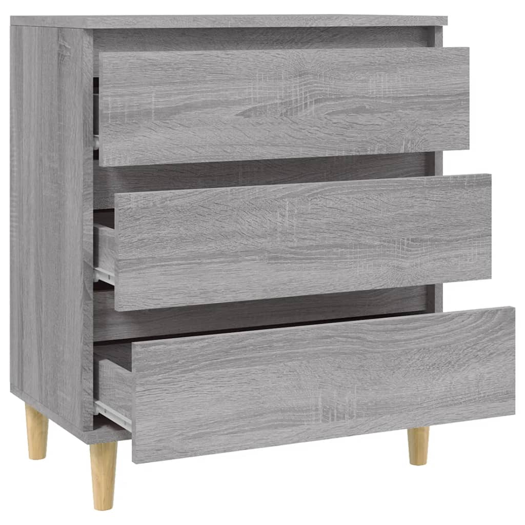Ντουλάπι Γκρι Sonoma 60x35x70 εκ. από Επεξεργασμένο Ξύλο - Pakobazaar