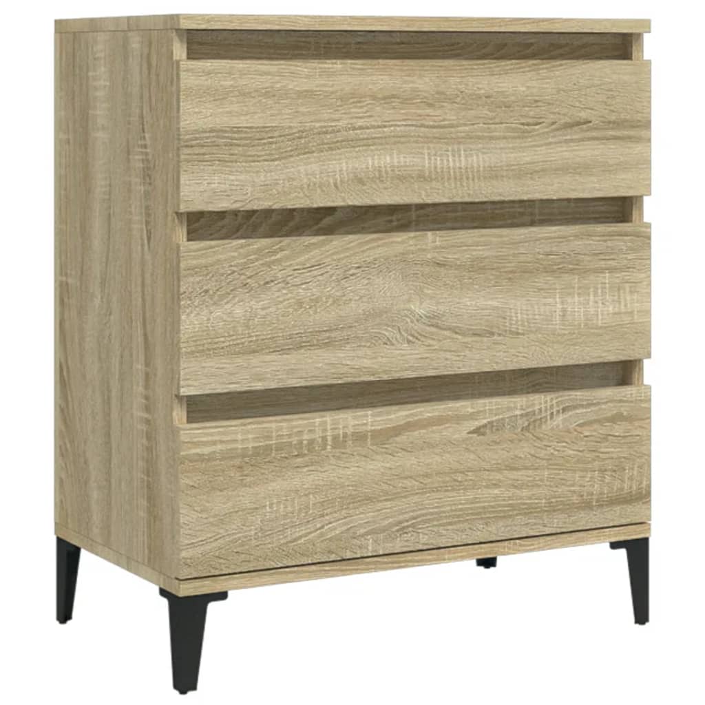 Συρταριέρα Sonoma Δρυς 60x35x70 εκ. Επεξεργασμένο Ξύλο