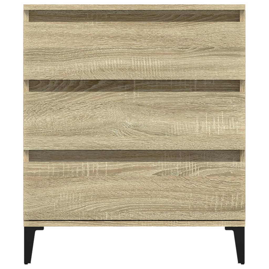 Συρταριέρα Sonoma Δρυς 60x35x70 εκ. Επεξεργασμένο Ξύλο