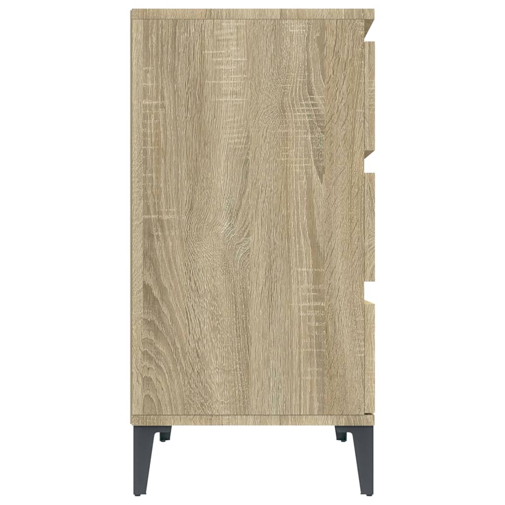 Συρταριέρα Sonoma Δρυς 60x35x70 εκ. Επεξεργασμένο Ξύλο