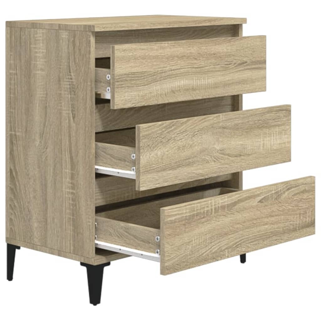 Συρταριέρα Sonoma Δρυς 60x35x70 εκ. Επεξεργασμένο Ξύλο