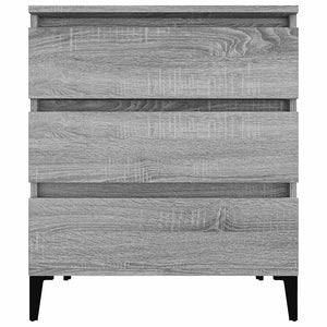 Ντουλάπι Γκρι Sonoma 60x35x70 εκ. από Επεξεργασμένο Ξύλο - Pakobazaar