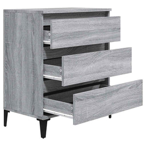 Ντουλάπι Γκρι Sonoma 60x35x70 εκ. από Επεξεργασμένο Ξύλο - Pakobazaar