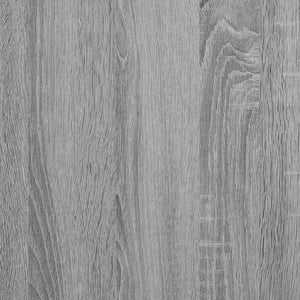 Ντουλάπι Γκρι Sonoma 60x35x70 εκ. από Επεξεργασμένο Ξύλο - Pakobazaar