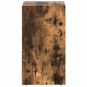 Ντουλάπι Μπάνιου Καπνιστή Δρυς 60x33x60 εκ. Επεξεργασμένο Ξύλο