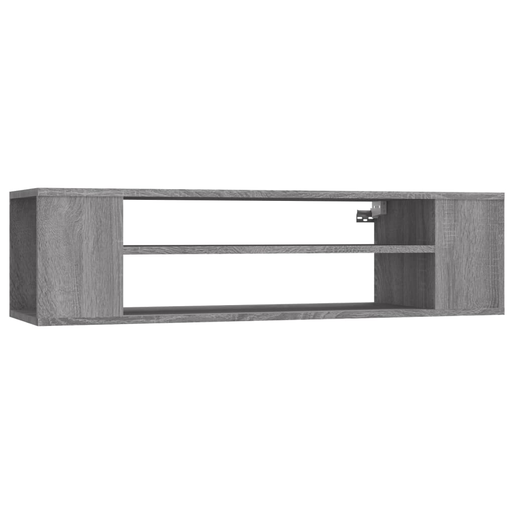 Έπιπλο Τηλεόρασης Κρεμαστό Γκρι Sonoma 100x30x26,5εκ Επεξ. Ξύλο - Pakobazaar