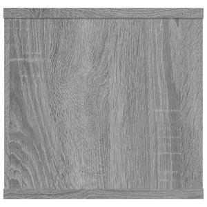 Ραφιέρα Τοίχου Γκρι Sonoma 102x30x29 εκ. Επεξεργασμένο Ξύλο - Pakobazaar