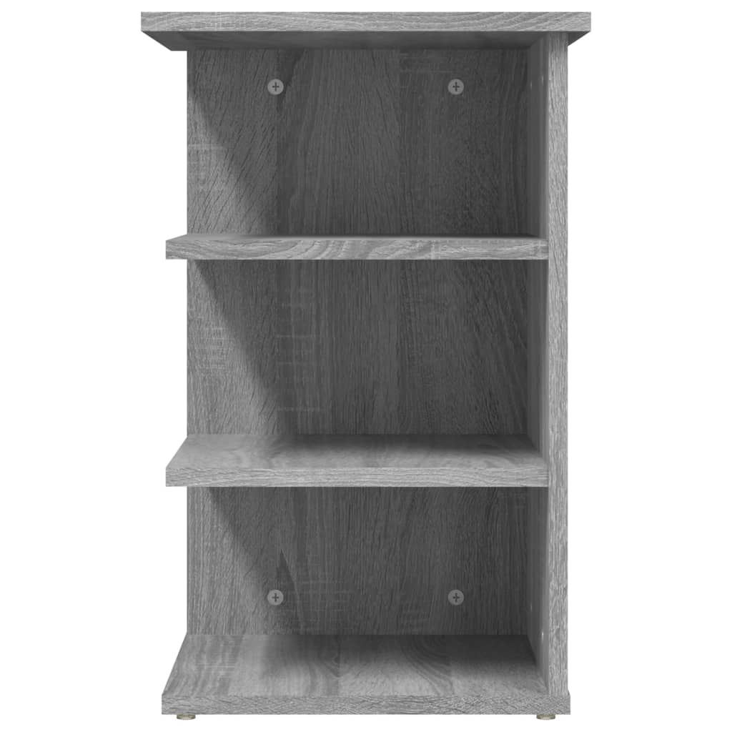 Βοηθητικό Έπιπλο Γκρι Sonoma 35x35x55 εκ. Επεξεργασμένο Ξύλο - Pakobazaar