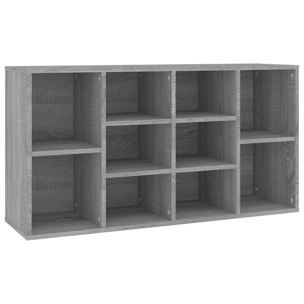 Παπουτσοθήκη Γκρι Sonoma 103x30x55 εκ. από Επεξεργασμένο Ξύλο