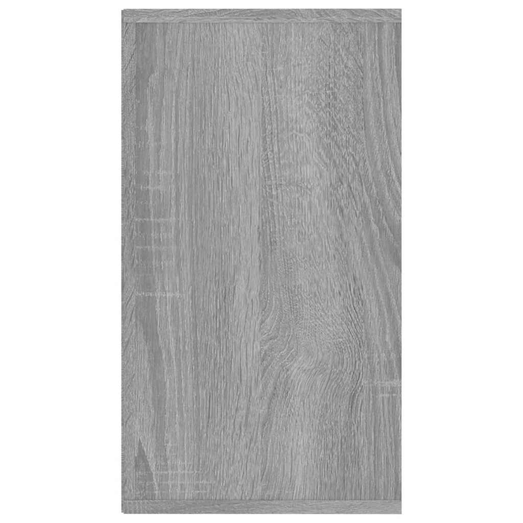 Παπουτσοθήκη Γκρι Sonoma 103x30x55 εκ. από Επεξεργασμένο Ξύλο