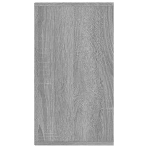Παπουτσοθήκη Γκρι Sonoma 103x30x55 εκ. από Επεξεργασμένο Ξύλο