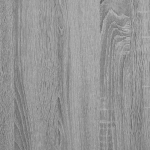 Παπουτσοθήκη Γκρι Sonoma 103x30x55 εκ. από Επεξεργασμένο Ξύλο