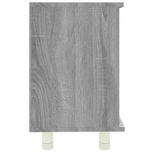 Ντουλάπι Μπάνιου Γκρι Sonoma 60x32x53,5 εκ. Επεξεργασμένο Ξύλο - Pakobazaar