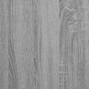 Ντουλάπι Μπάνιου Γκρι Sonoma 60x32x53,5 εκ. Επεξεργασμένο Ξύλο - Pakobazaar