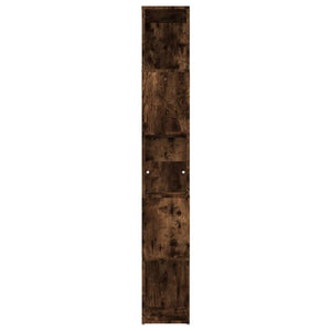 Βιβλιοθήκη Καπνιστή Δρυς 45 x 24 x 160 εκ. Επεξεργασμένο Ξύλο - Pakobazaar
