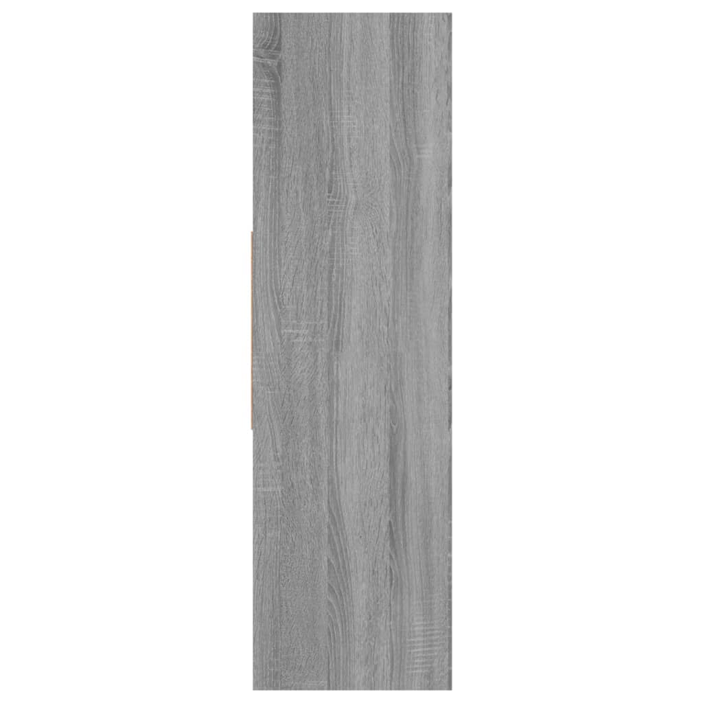 Βιβλιοθήκη Γκρι Sonoma 97,5x29,5x100 εκ. από Επεξεργασμένο Ξύλο - Pakobazaar