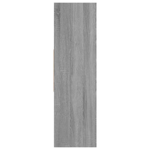 Βιβλιοθήκη Γκρι Sonoma 97,5x29,5x100 εκ. από Επεξεργασμένο Ξύλο - Pakobazaar