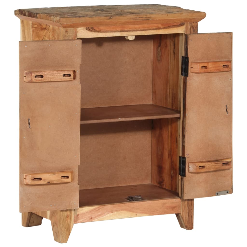 Ντουλάπι 55 x 33 x 75 εκ. Μασίφ Ξύλο Ακακίας/Ανακυκλωμένο Ξύλο