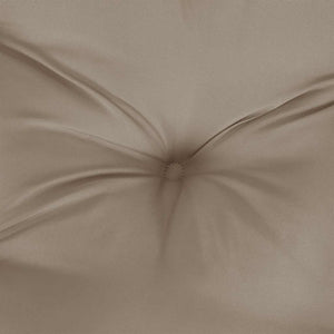 Μαξιλάρια Καρέκλας Κήπου με Πλάτη 6τεμ. Taupe 100x50x7εκ Ύφασμα - Pakobazaar