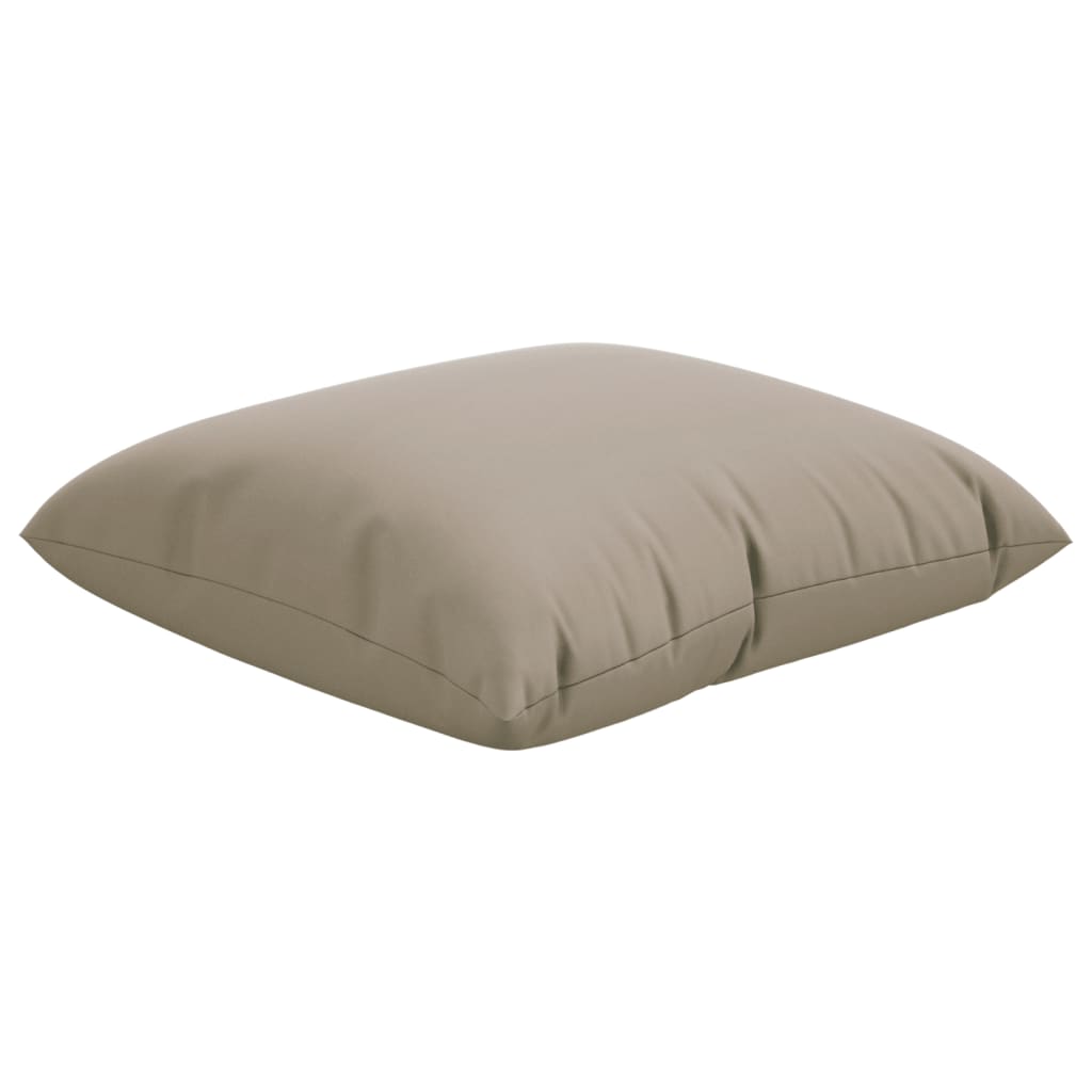 Μαξιλάρια Καναπέ 4 τεμ. Taupe 50x50 εκ. Υφασμάτινα