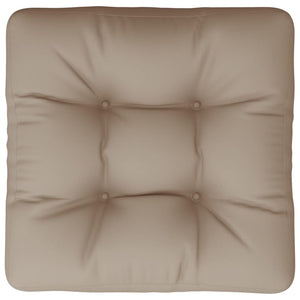 Μαξιλάρι Παλέτας Taupe 50 x 50 x 12 εκ. Υφασμάτινο