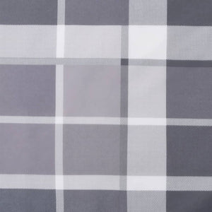 Μαξιλάρι Παλέτας Γκρι Καρό 50 x 50 x 12 εκ. Υφασμάτινο