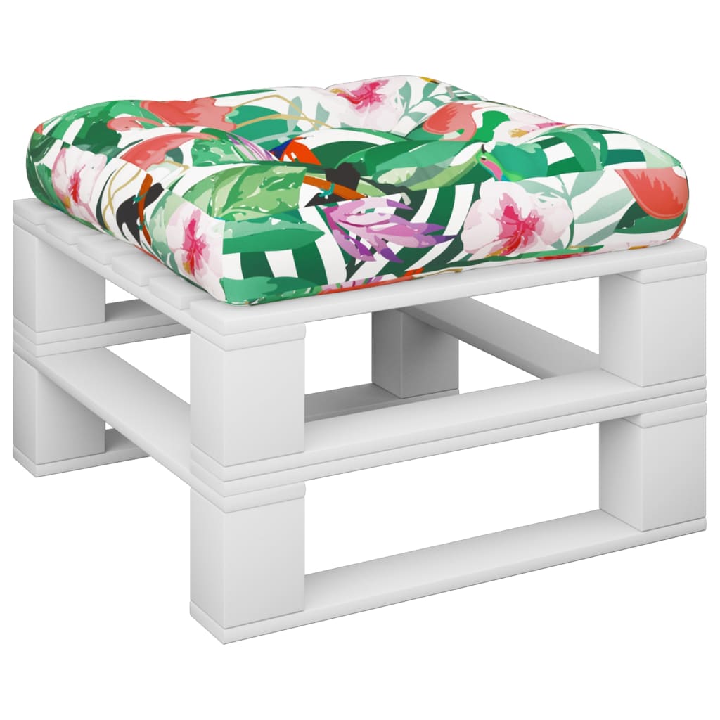 Μαξιλάρι Παλέτας Πολύχρωμο 50 x 50 x 12 εκ. Υφασμάτινο - Pakobazaar