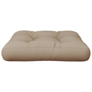 Μαξιλάρι Παλέτας Taupe 60 x 60 x 12 εκ. Υφασμάτινο