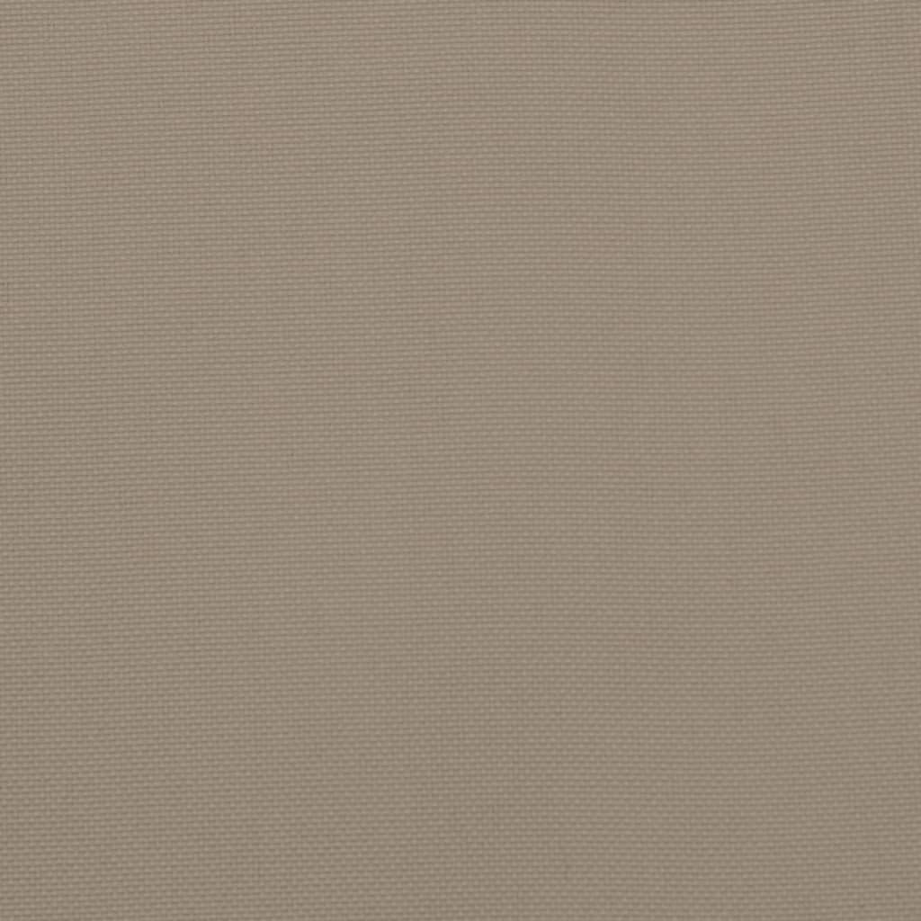 Μαξιλάρι Παλέτας Taupe 60 x 60 x 12 εκ. Υφασμάτινο