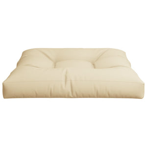 Μαξιλάρι Παλέτας Μπεζ 80 x 80 x 12 εκ. Υφασμάτινο - Pakobazaar