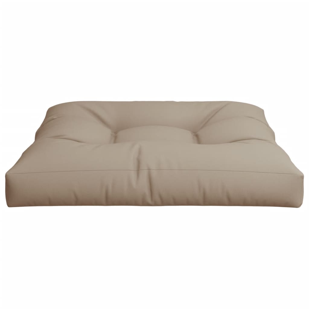 Μαξιλάρι Παλέτας Taupe 80 x 80 x 12 εκ. Υφασμάτινο - Pakobazaar