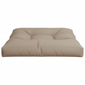 Μαξιλάρι Παλέτας Taupe 80 x 80 x 12 εκ. Υφασμάτινο - Pakobazaar