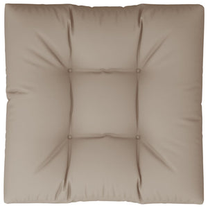 Μαξιλάρι Παλέτας Taupe 80 x 80 x 12 εκ. Υφασμάτινο - Pakobazaar