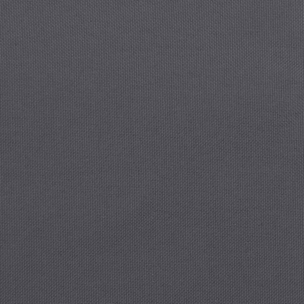 Μαξιλάρι Παλέτας Ανθρακί 120 x 80 x 12 εκ. Υφασμάτινο - Pakobazaar