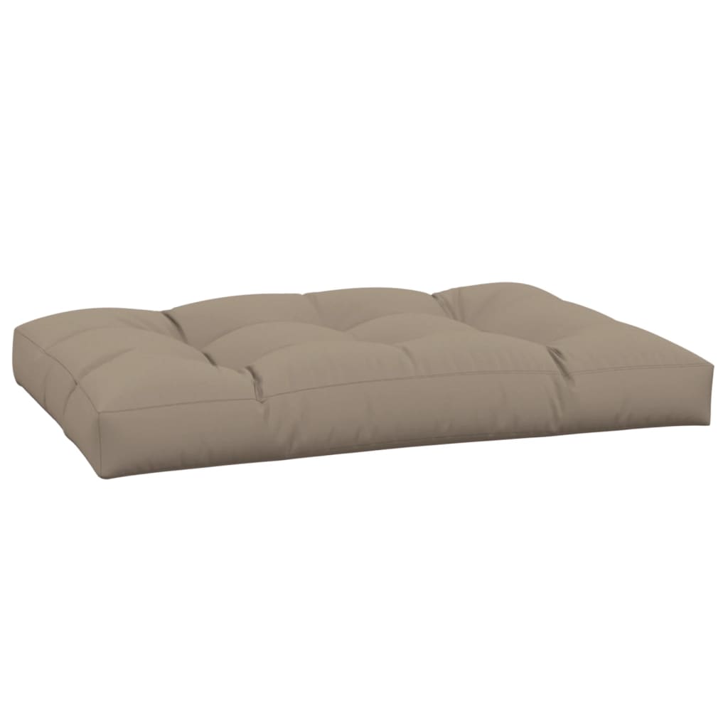 Μαξιλάρι Παλέτας Taupe 120 x 80 x 12 εκ. Υφασμάτινο - Pakobazaar