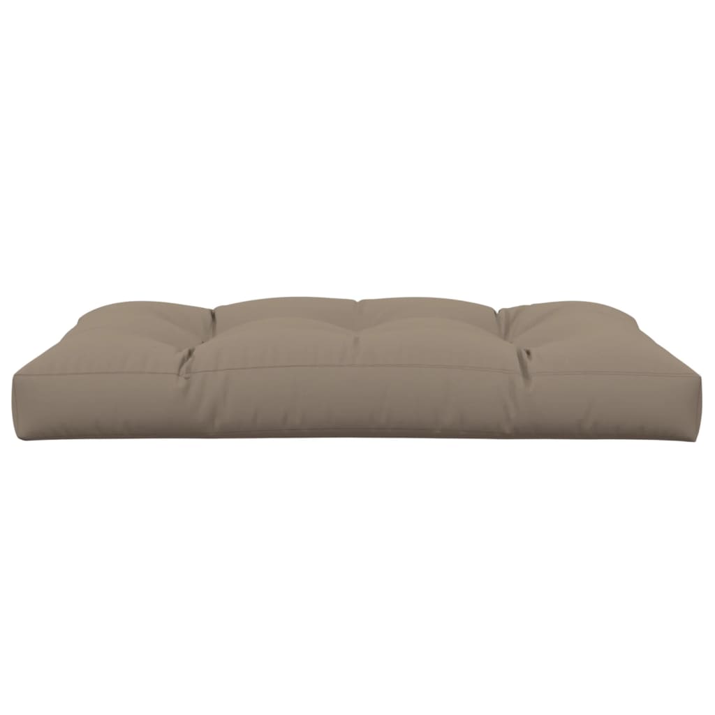 Μαξιλάρι Παλέτας Taupe 120 x 80 x 12 εκ. Υφασμάτινο - Pakobazaar