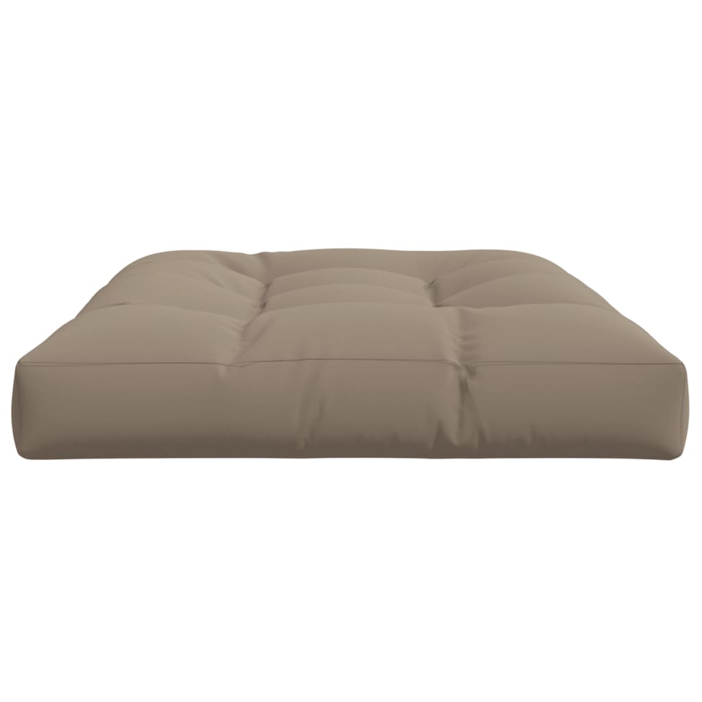 Μαξιλάρι Παλέτας Taupe 120 x 80 x 12 εκ. Υφασμάτινο - Pakobazaar