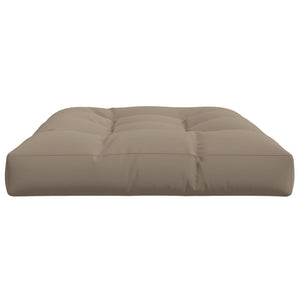 Μαξιλάρι Παλέτας Taupe 120 x 80 x 12 εκ. Υφασμάτινο - Pakobazaar