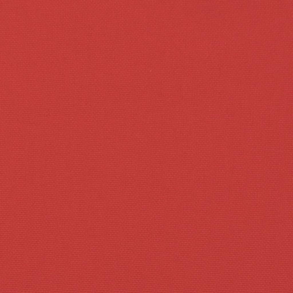 Μαξιλάρι Παλέτας Κόκκινο 50 x 40 x 12 εκ. από Ύφασμα - Pakobazaar