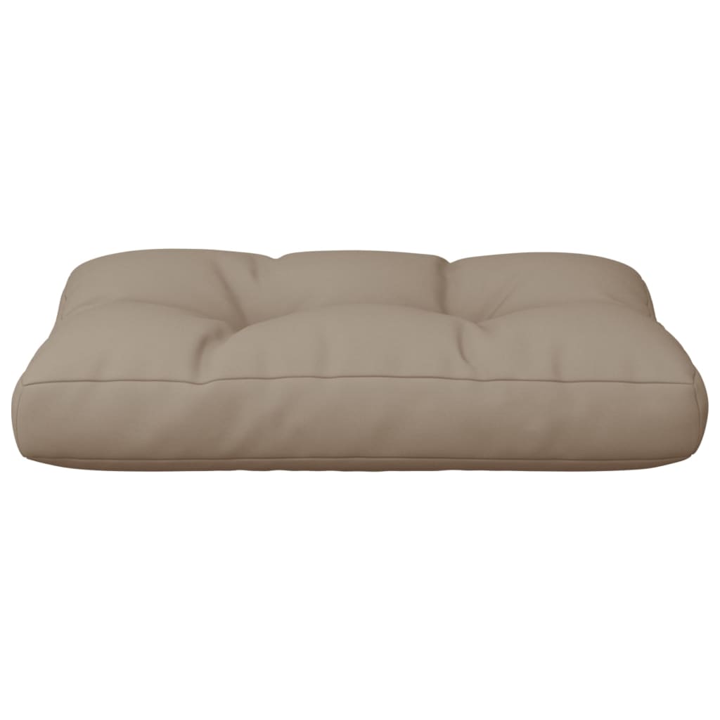 Μαξιλάρι Παλέτας Taupe 50 x 40 x 12 εκ. Υφασμάτινο