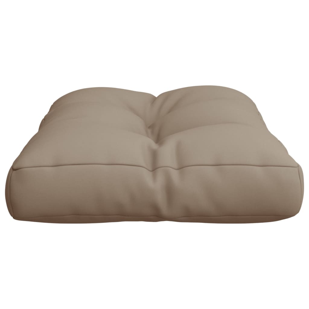 Μαξιλάρι Παλέτας Taupe 50 x 40 x 12 εκ. Υφασμάτινο