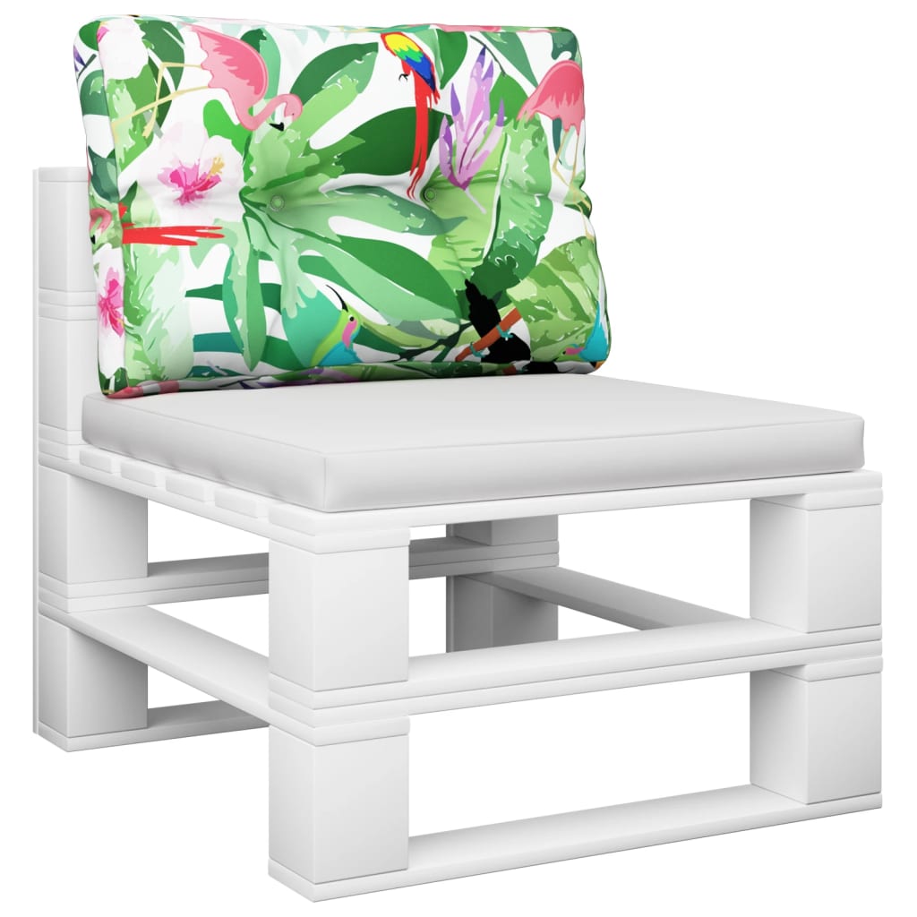 Μαξιλάρι Παλέτας Πολύχρωμο 60 x 40 x 12 εκ. Υφασμάτινο - Pakobazaar