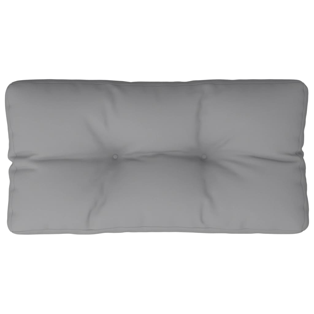 Μαξιλάρι Παλέτας Γκρι 70 x 40 x 12 εκ. Υφασμάτινο - Pakobazaar